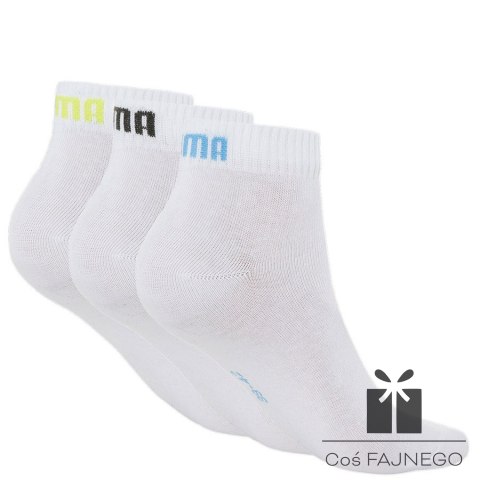 Skarpety Puma Quarter Plain 3 pary 906978-78, Rozmiar: 43/46