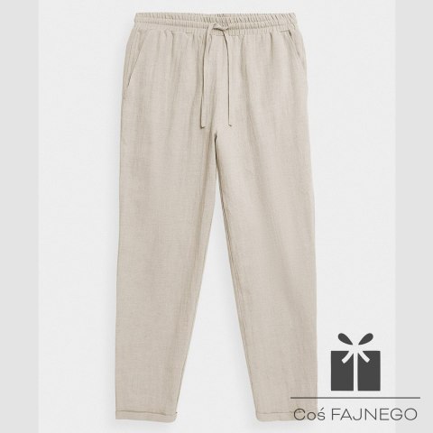 Spodnie Outhorn OTHSS23TTROM199 83S LEN, Rozmiar: L