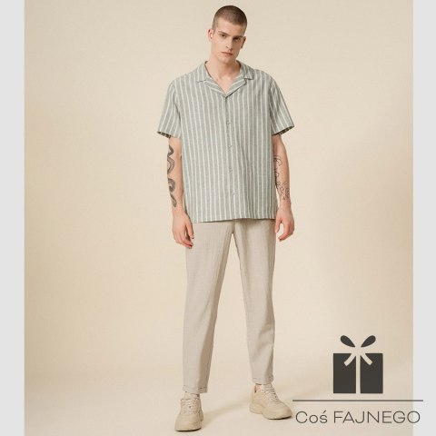 Spodnie Outhorn OTHSS23TTROM199 83S LEN, Rozmiar: L