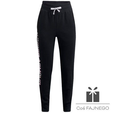 Spodnie UA Rival Fleece Joggers JR 1356487 002, Rozmiar: S