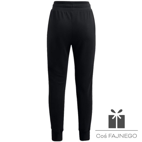 Spodnie UA Rival Fleece Joggers JR 1356487 002, Rozmiar: S