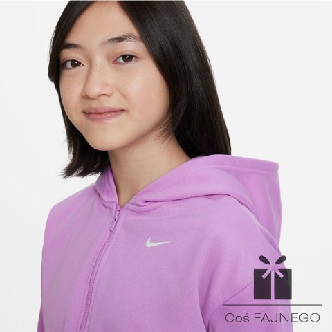 Bluza Nike Therma-Fit Jr girls DX4991 532, Rozmiar: S (128-137cm)