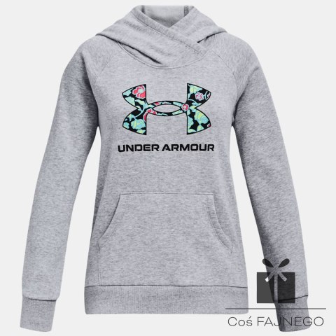 Bluza UA Girl's Rival Logo Hoodie 1366399 035, Rozmiar: XL