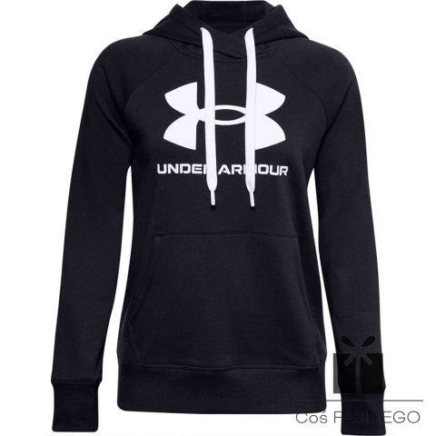 Bluza UA Rival Fleec Logo Hoddie 1356318 001, Rozmiar: S