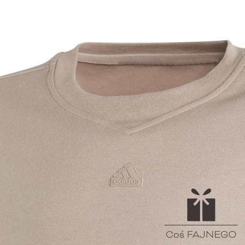 Dres adidas FI Logo TS girls Jr IC0101, Rozmiar: 140 cm