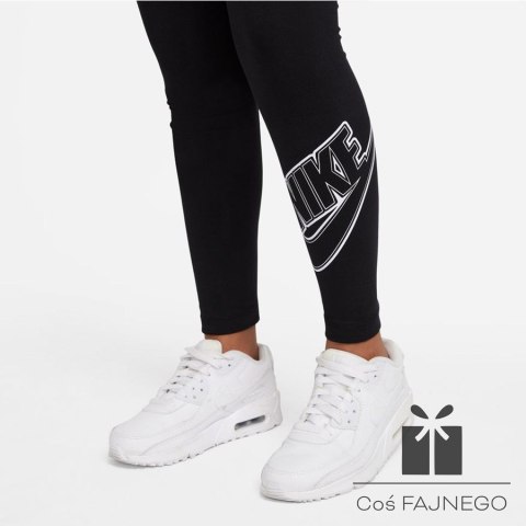 Legginsy Nike Sportswear Essential DN1853 010, Rozmiar: L (147-158cm)