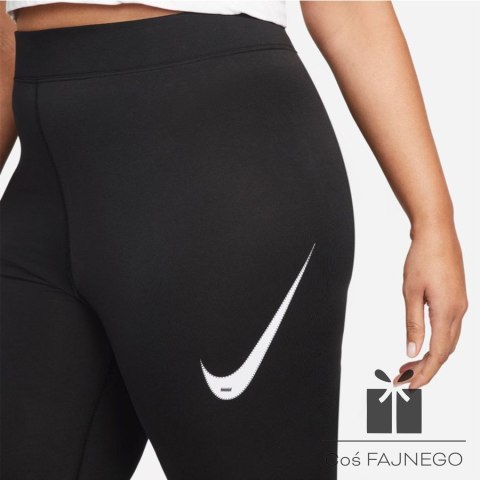 Legginsy Nike Sportswear Essential Swosh DM6207 010, Rozmiar: XS
