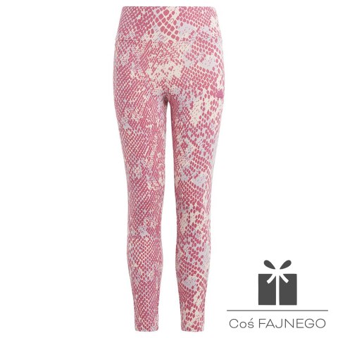 Legginsy adidas Essentials Future Icons Allover Print Tights girls IC0095, Rozmiar: 140 cm