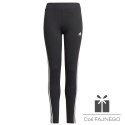 Legginsy adidas Girls D2M 3 Stripes Tight GN1453, Rozmiar: 134 cm