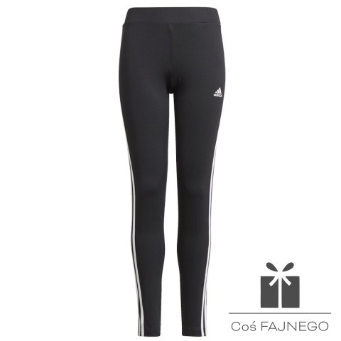 Legginsy adidas Girls D2M 3 Stripes Tight GN1453, Rozmiar: 134 cm