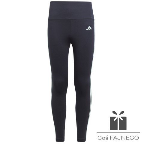 Legginsy adidas TR-ES 3 Stripes TIG girls Jr IJ9576, Rozmiar: 140 cm