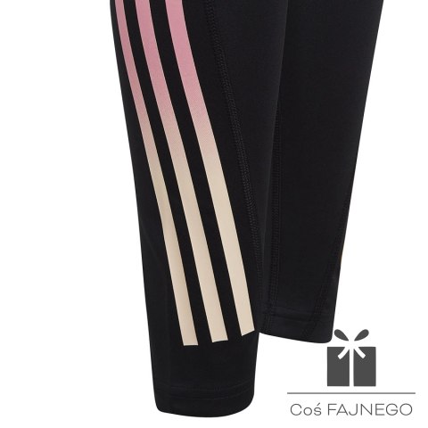 Legginsy adidas Training Aeroready 3S High-Rise 7/8 Optime TG girls IC0363, Rozmiar: 128 cm