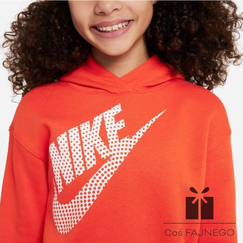 Bluza Nike NSW OS PO Hoodie Jr girls DZ4620 633, Rozmiar: XL (158-170)