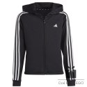 Bluza adidas TR-ES 3 Stripes FZH girls Jr HR5792, Rozmiar: 164 cm