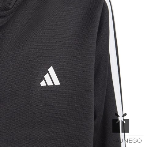 Bluza adidas TR-ES 3 Stripes Full-Zip Hoody Jr HY1102, Rozmiar: 152 cm