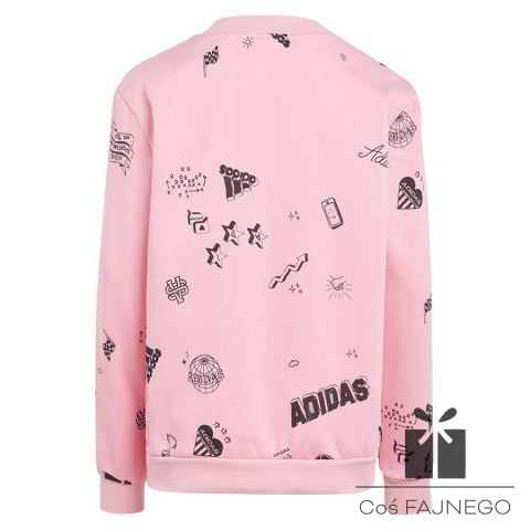 Bluza adidas Bluv Q3 Sweat Jr IA1576, Rozmiar: 152 cm