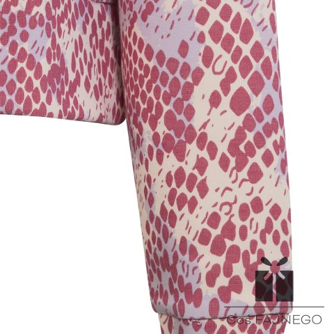 Bluza adidas FI Allover Print SWT Jr HR5828, Rozmiar: 128 cm