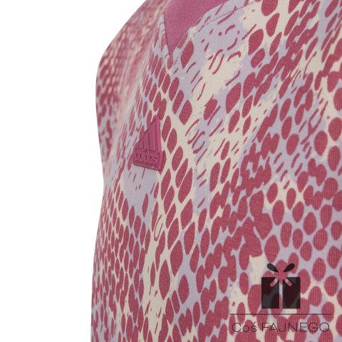 Bluza adidas FI Allover Print SWT Jr HR5828, Rozmiar: 170 cm