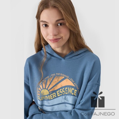 Bluza 4F 4FJWSS24TSWSM0935 32S, Rozmiar: 140 cm