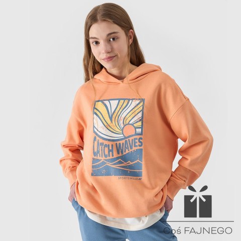 Bluza 4F 4FJWSS24TSWSM0935 65S, Rozmiar: 152 cm