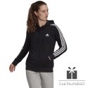Bluza adidas 3 Stripes FL Full-Zip Hoodie GM5567, Rozmiar: XS