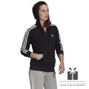 Bluza adidas 3 Stripes FL Full-Zip Hoodie GM5567, Rozmiar: XS