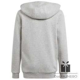 Bluza adidas 3 Stripes FL Full-Zip Hoodie IS3241, Rozmiar: 140 cm