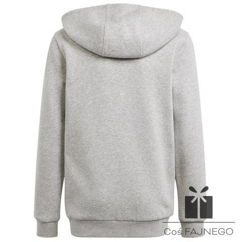 Bluza adidas 3 Stripes FL Full-Zip Hoodie IS3241, Rozmiar: 140 cm