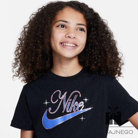 Koszulka Nike Sportswear Jr girls DX1717 010, Rozmiar: M (137-147)
