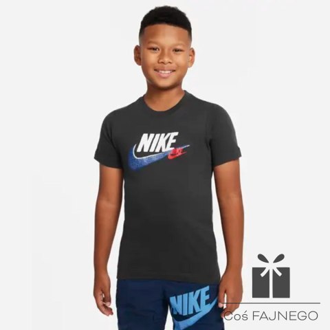 Koszulka Nike Sportswear SI SS Tee FD1201 070, Rozmiar: S (128-137)