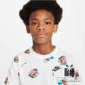Koszulka Nike Sportswear Tee AOP DQ3856 100, Rozmiar: S (128-137)