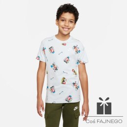 Koszulka Nike Sportswear Tee AOP DQ3856 471, Rozmiar: S (128-137)