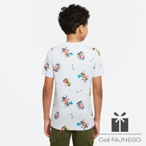 Koszulka Nike Sportswear Tee AOP DQ3856 471, Rozmiar: S (128-137)