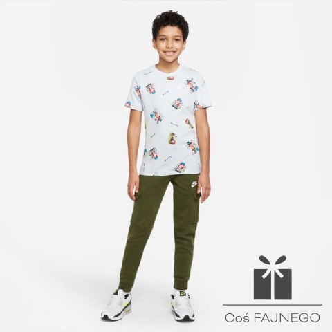 Koszulka Nike Sportswear Tee AOP DQ3856 471, Rozmiar: S (128-137)