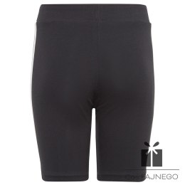 Legginsy adidas Essentials 3 Stripes Cotton Biike Tights girls Jr IC3628, Rozmiar: 140 cm