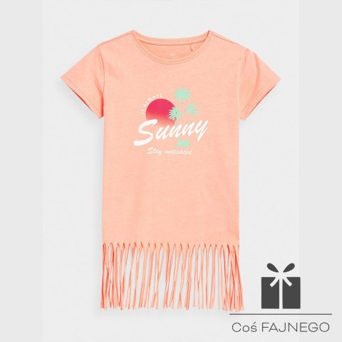 T-Shirt 4F 4FJSS23TTSHF400 64N, Rozmiar: 158 cm