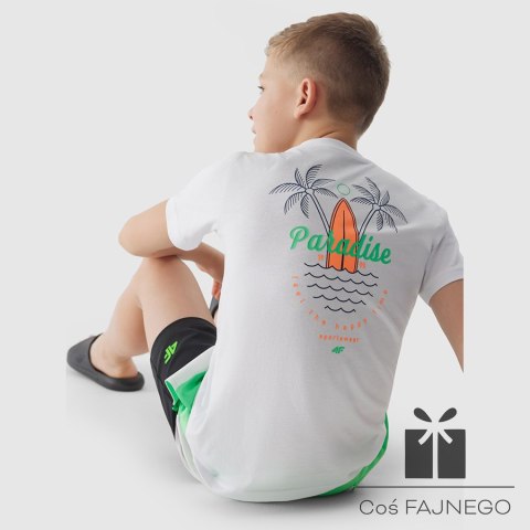 T-Shirt 4F 4FJWSS24TTSHM1130 10S, Rozmiar: 140 cm