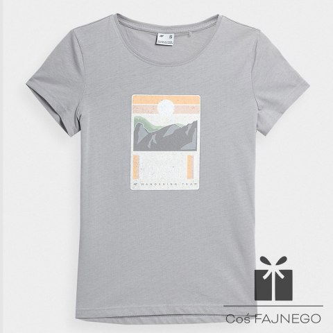 T-Shirt 4F 4FSS23TFTSF274 27S, Rozmiar: XS