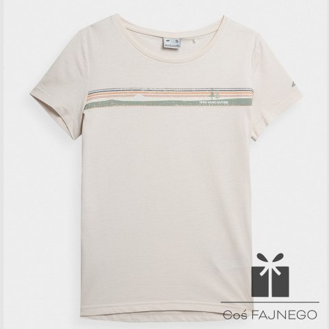 T-Shirt 4F 4FSS23TFTSF275 11S, Rozmiar: M