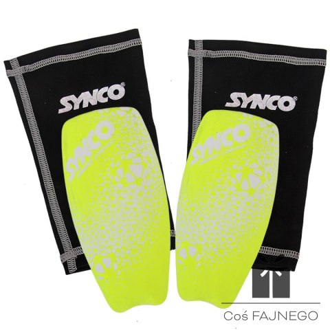 Nagolenniki piłkarski SYNCO ze skarpetą, Rozmiar: XS