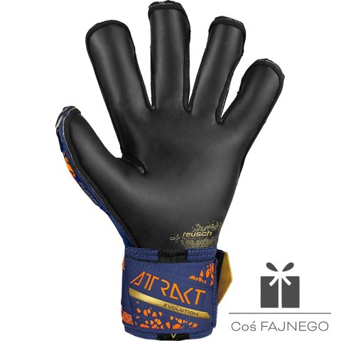 Rękawice Reusch Attrakt Gold X Evolution 54 70 964 4411, Rozmiar: 8,5