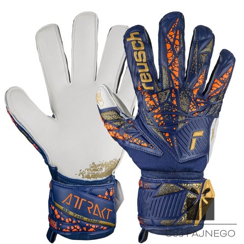 Rękawice Reusch Attrakt Grip 54 70 815 4410, Rozmiar: 10