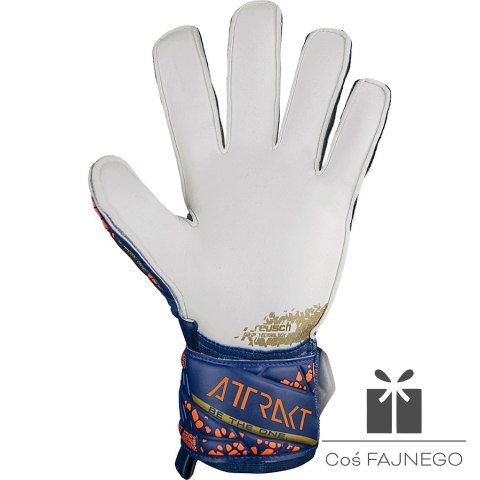 Rękawice Reusch Attrakt Grip 54 70 815 4410, Rozmiar: 7,5