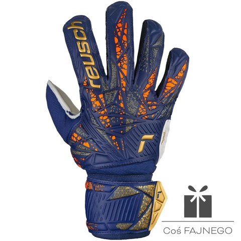 Rękawice Reusch Attrakt Infinity Solid Junior 54 72 515 4410, Rozmiar: 7