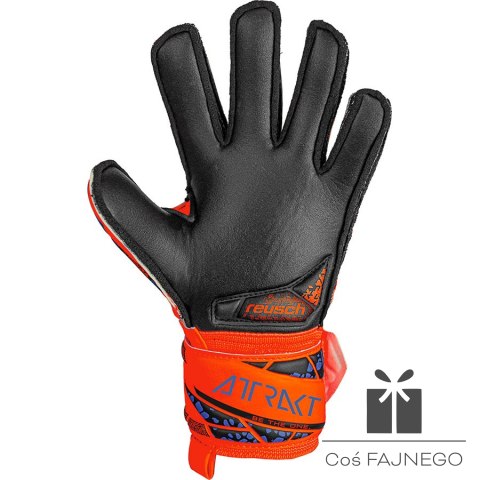 Rękawice Reusch Attrakt Silver Junior 54 72 215 2211, Rozmiar: 8