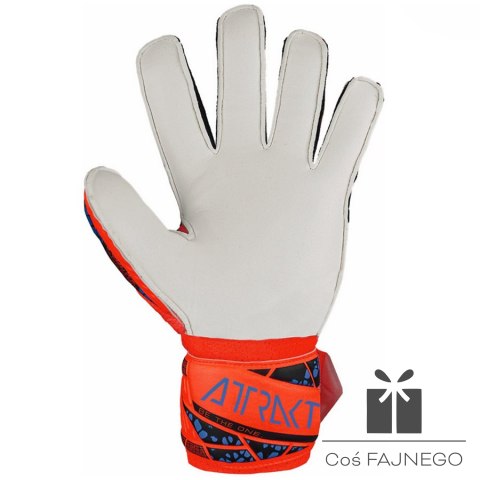 Rękawice Reusch Attrakt Solid Finger Support Junior 54 72 510 2210, Rozmiar: 8