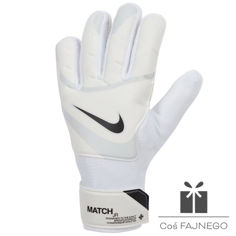 Rękawice Nike GK Match Jr FJ4864-100, Rozmiar: 8