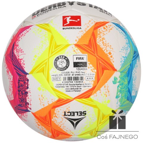 Piłka DerbyStar Bundesliga 2022 Brillant Replica 3955100055, Rozmiar: 5