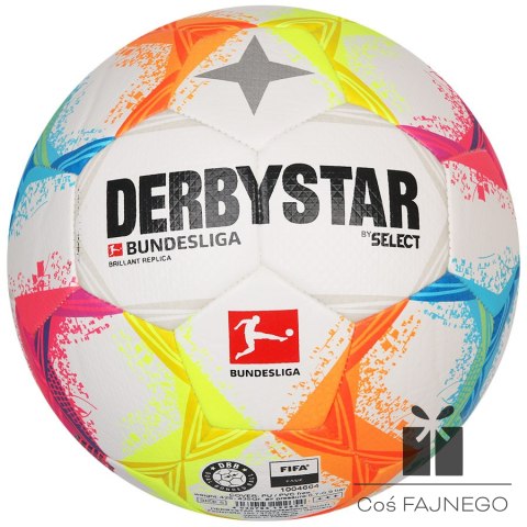 Piłka DerbyStar Bundesliga 2022 Brillant Replica 3955100055, Rozmiar: 5