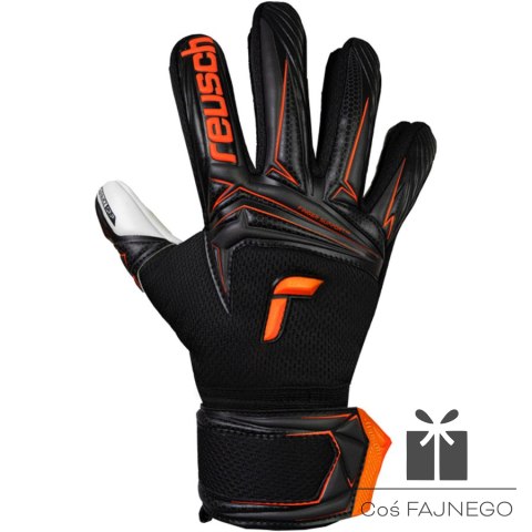 Rękawice Reusch Attrakt Advance Finger Support Junior 56 72 210 7783